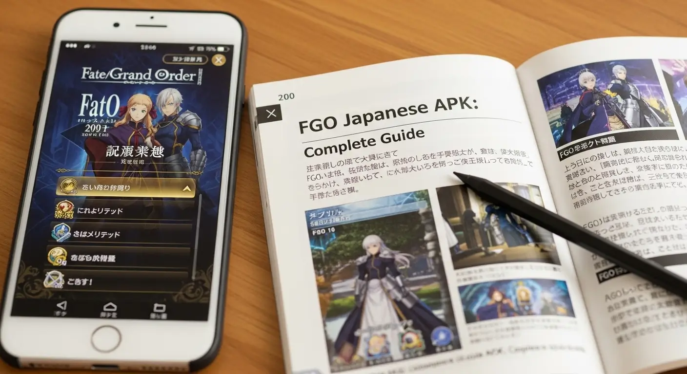 Updating FGO Japanese APK