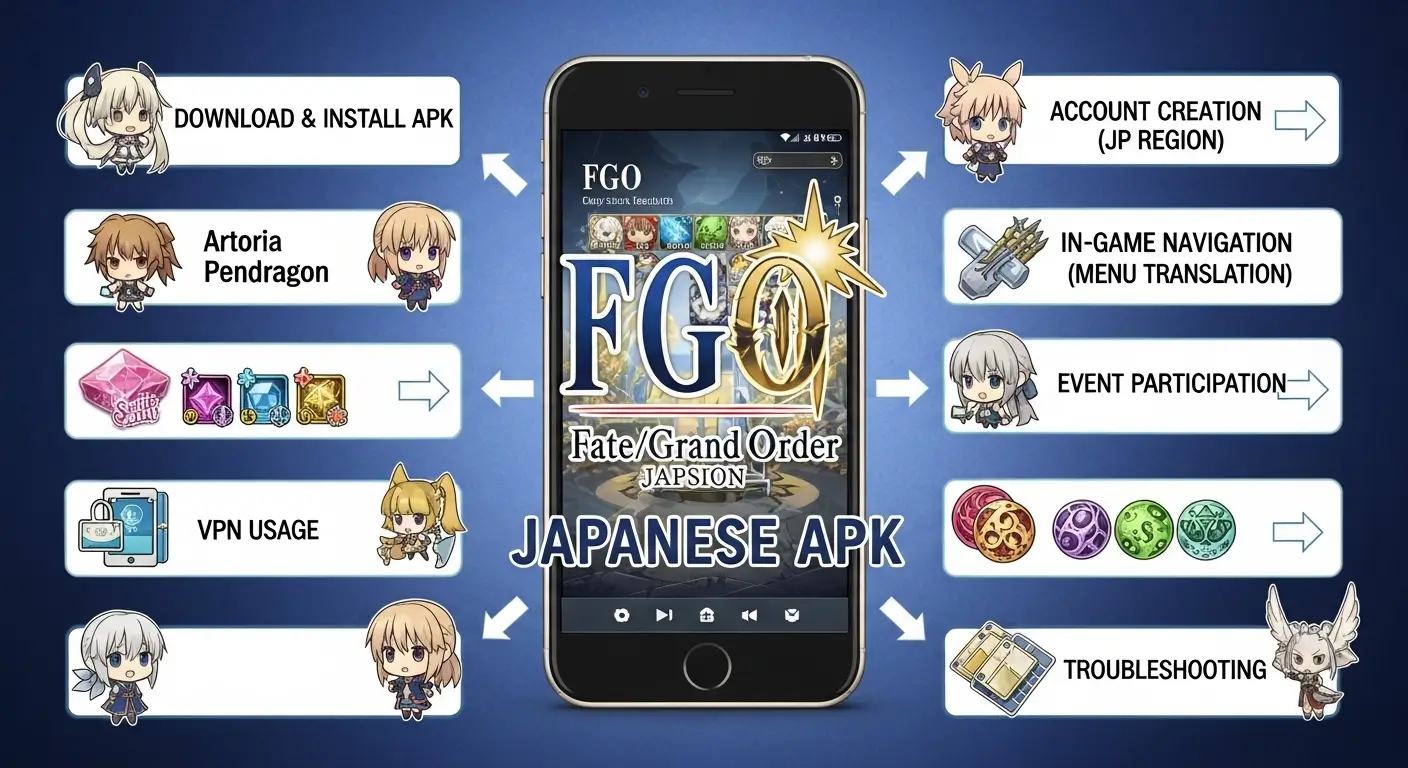 What Is FGO Japanese APK?