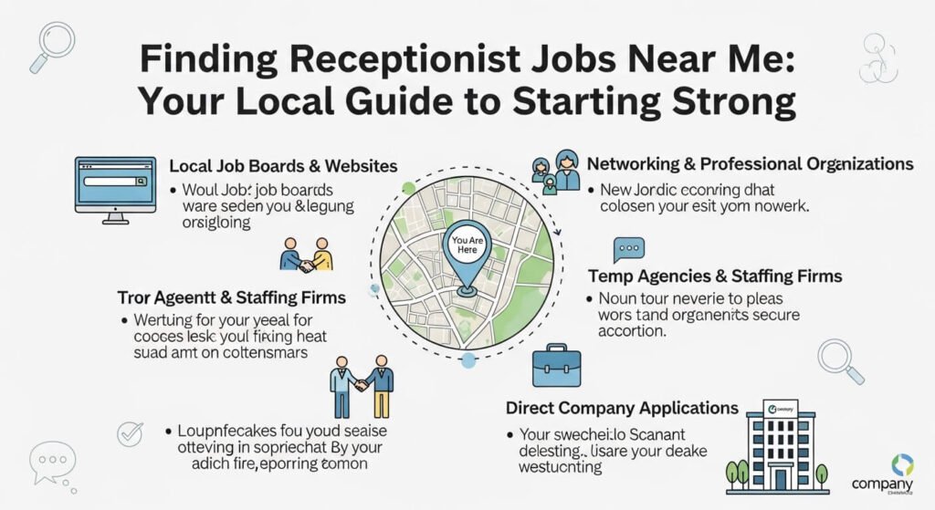 Finding Receptionist Jobs Near Me