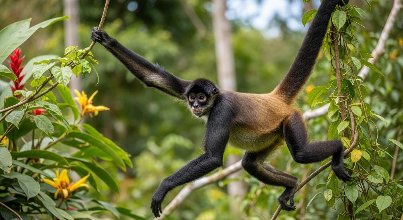 Physical Features That Make Spider Monkeys Unique
