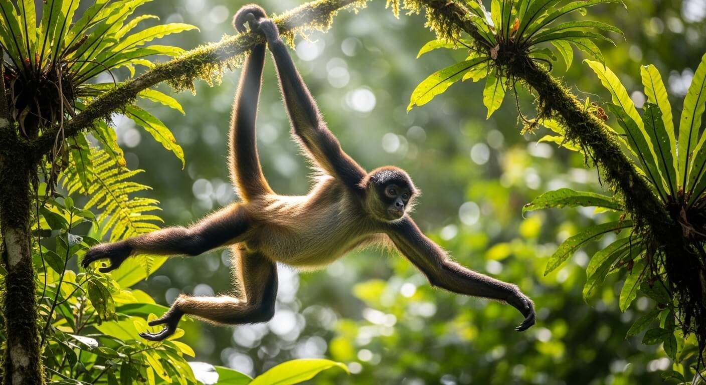 Physical Features That Make Spider Monkeys Unique