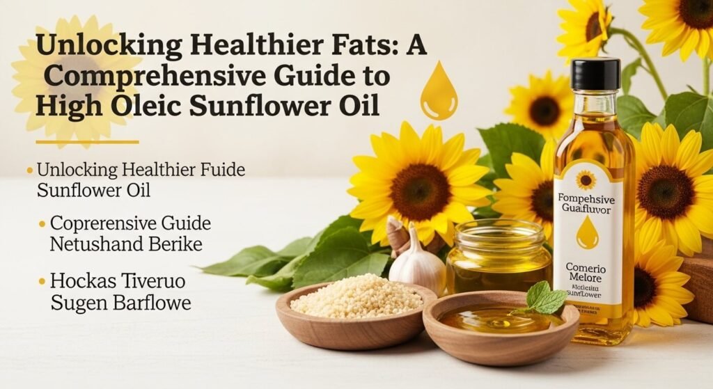 High Oleic Sunflower Oil