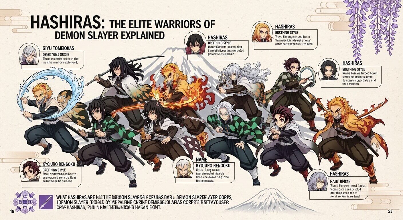 The Nine Current Hashiras